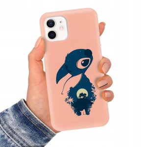 Etui Matowe Łosoś do IPHONE 12 PRO TOP Stich Wzory