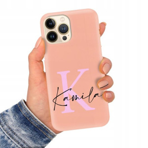 Etui Matowe Łosoś do IPHONE 13 PRO MAX Imię Wzory
