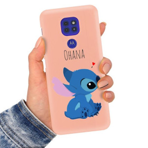Etui Matowe Łosoś do MOTOROLA G9 TOP Stich Wzory