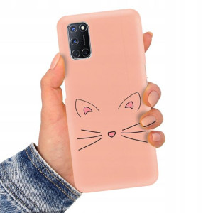 Etui Matowe Łosoś do OPPO A52 TOP Lilo Stich Wzory