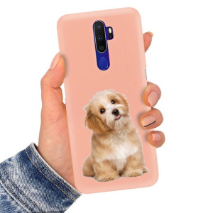 Etui Matowe Łosoś do OPPO A9 2020 Bajkowe Wzory