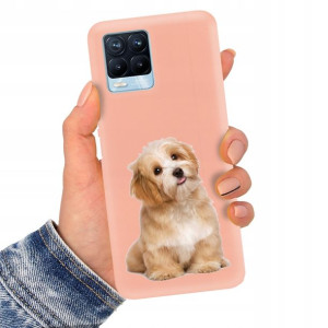 Etui Matowe Łosoś do REALME 8 PRO Bajkowe Wzory