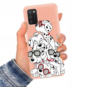 Etui Matowe Łosoś do SAMSUNG A02s Bajkowe Wzory
