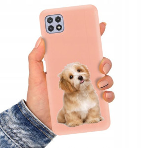 Etui Matowe Łosoś do SAMSUNG A22 5G Bajkowe Wzory