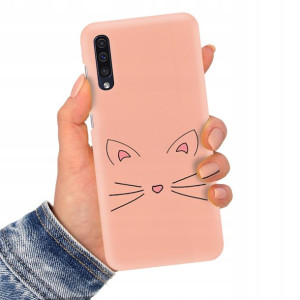 Etui Matowe Łosoś do SAMSUNG A30s Lilo Stich Wzory
