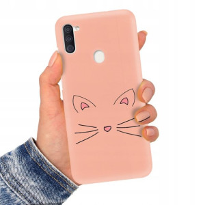 Etui Matowe Łosoś do SAMSUNG M11 Lilo Stich Wzory
