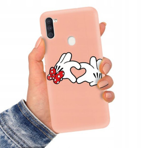 Etui Matowe Łosoś do SAMSUNG M11 TOP Bajkowe Wzory