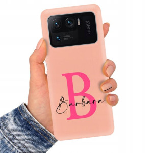 Etui Matowe Łosoś do XIAOMI Mi 11 ULTRA Imię Wzory