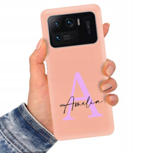 Etui Matowe Łosoś do XIAOMI Mi 11 ULTRA Imię Wzory