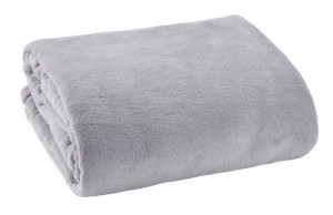 Miękki Koc Narzuta Pled Dragehode 140x200 Szary