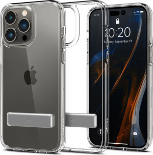 Etui Spigen Ultra Hybrid S Apple iPhone 14 Pro Crystal Clear