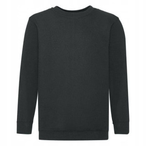 Wygodna Modna Bluza Dziecięca Sportowa Black - 104
