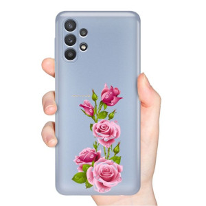 Etui Metalic JASNONIEBIESKI do SAMSUNG A32 Wzory