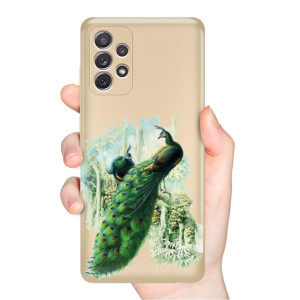 Etui Metalic ZŁOTY do SAMSUNG A72 Case Top Wzory