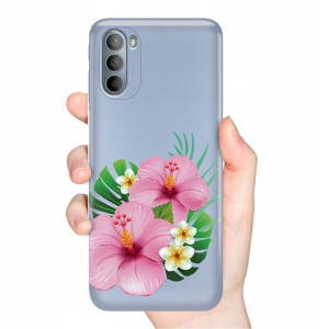 Etui Metaliczne NIEBIESKI do MOTOROLA G31 4G Wzory