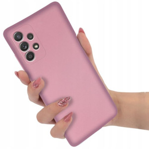 Etui Metaliczne Shine Case RÓŻ do SAMSUNG A52 4G