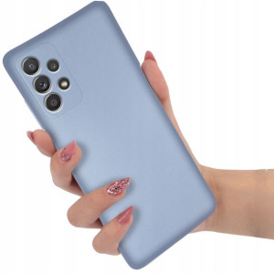 Etui METALICZNE Shine do SAMSUNG A52 5G NIEBIESKI