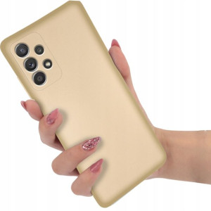 Etui METALICZNE Shine do SAMSUNG A52 5G ZŁOTY