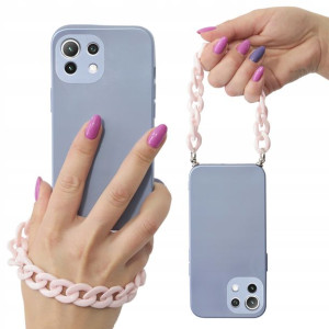 Etui Metallic NIEB do XIAOMI MI 11 LITE 5G Łańcuch