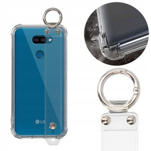 Etui Obudowa Case ANTISHOCK Z PASKIEM do LG K40S