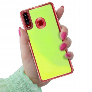 Etui Ochronna SAND Fluo ZIELONY do SAMSUNG A20s