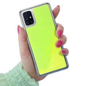 Etui Ochronna SAND Fluo ZIELONY do SAMSUNG M31s