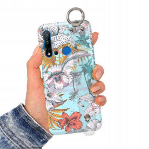 Etui Pasek do HUAWEI P20 LITE 2019 Summer Wzory