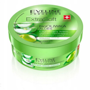 EVELINE bioOliwka Aloes Łagodzący krem do twarzy i ciała 200ml