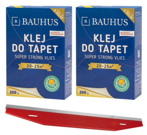 Zestaw 2x Klej do tapet + listwa do tapetowania