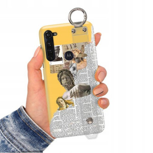 Etui Pasek do MOTOROLA G PRO Impresjonizm Wzory