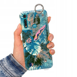 Etui Pasek do MOTOROLA G8 POWER LITE Summer Wzory