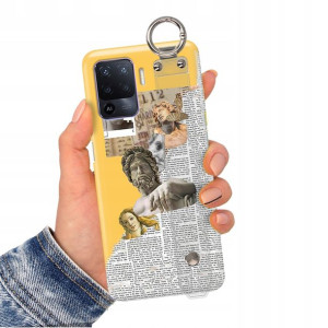 Etui Pasek do OPPO A94 4G Case Impresja Gogh Wzory