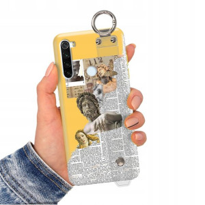 Etui Pasek do XIAOMI REDMI NOTE 8T Impresja Wzory