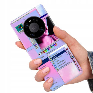 Etui Premium do HUAWEI MATE 40 PRO PLUS Art Wzory