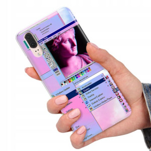 Etui Premium do HUAWEI P20 Case Art Sztuka Wzory