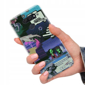 Etui Premium do LG K50 Obudowa Art Sztuka Wzory