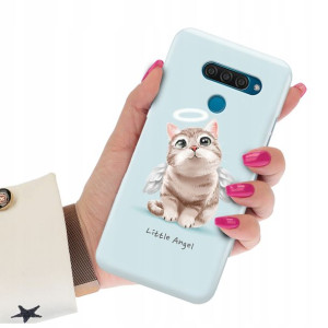 Etui Premium do LG Q60 Obudowa Case Misie Wzory