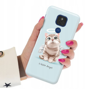 Etui Premium do MOTOROLA E7 PLUS Case Misie Wzory
