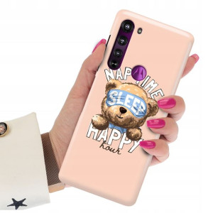 Etui Premium do MOTOROLA EDGE Obudowa Misie Wzory