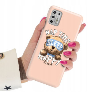 Etui Premium do MOTOROLA G STYLUS 2021 Misie Wzory