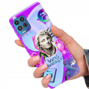 Etui Premium do MOTOROLA G100 Art Sztuka Wzory