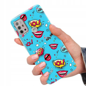 Etui Premium do MOTOROLA MOTO G30 Obudowa Wzory