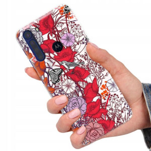 Etui Premium do MOTOROLA ONE FUSION Obudowa Wzory