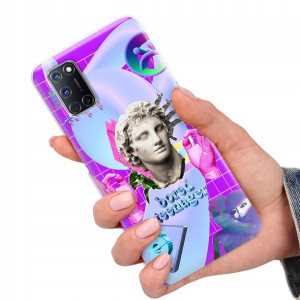 Etui Premium do OPPO A72 Obudowa Art Sztuka Wzory