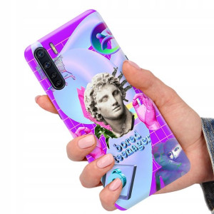 Etui Premium do OPPO A91 Obudowa Art Sztuka Wzory