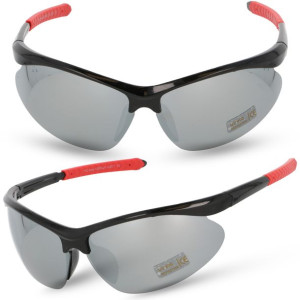 Okulary sportowe lustrzane na rower