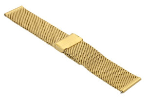 Bransoleta Mesh 22mm 102/22 Gold Mat