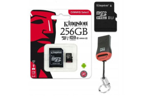 Karta Pamięci Micro Sd Kingston 256gb + Adapter