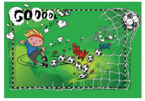 Fototapeta - Pierwszy gol [Rozmiar: 400X280]