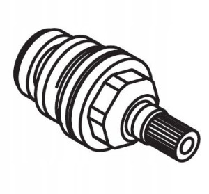 Hansgrohe głowica 1/2 grzybkowa element odcinający